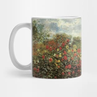 Artist's Garden in Argenteuil by Claude Monet Mug